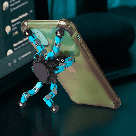 Lina 3PCS Transformable Chain Robot Toy DIY Deformation Robot Deformed Mechanical Spiral Twister Fingertip Decompression Fingertip Toy for Kids and Adults
