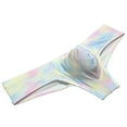 thumbnail image 2 of Botmois Men's Thongs Print Mini Bikini G-String Ultrathin Tangas Soft Low-rise Micro Briefs Comfortable T-Back Underwear Dream Color M, 2 of 3