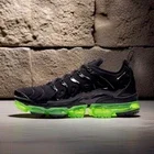 Nike Air Vapormax TN Plus Black/Green Men's Air cushion shoes ?