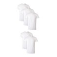 thumbnail image 1 of Camiseta Hanes Hanes para hombre Hanes Performance blanca, paquete de 5, 1 of 5