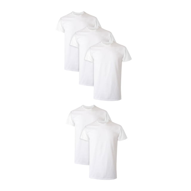 Camiseta Hanes Hanes para hombre Hanes Performance blanca, paquete de 5