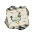thumbnail image 1 of Pimpernel sur la Collection de la Ferme Sous-Verres Ensemble de 6 Sous-Verres de Boissons Résistant à la Chaleur et aux Taches de Liège pour des Mesures de Protection de Table 4 x 4, 1 of 1