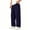 Navy, variant on Pretxorve Kids Girls Boys Summer Pants Solid Elastic Waist Ankle Length Casual Sport Bottoms Sizes 0-8Y