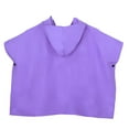 thumbnail image 4 of S SERENABLE Kids Hooded Beach Bath Towel Changing Robe Quick Dry Hoodie Poncho Cloak -, 4 of 9