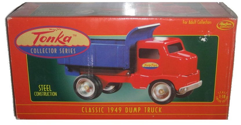 blue tonka dump truck