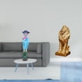 thumbnail image 2 of Muñeca Geisha Japonesa,Muñeca geisha con kimono japonés,adorno tradicional,Figura de león,Estatua de león en estante,escritorio,oficina,decoración del hogar,Figura decorativa de león de, 2 of 8