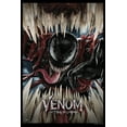 thumbnail image 2 of Men's Marvel Venom: Let There be Carnage Razor Teeth Graphic Tee Black 3X Large, 2 of 5