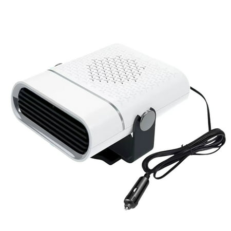 

Jungdeepe Portable Car Heater Fast Heating Quickly Defrost Demister Heat Fan Aousthop 12/24V Auto Dryer Windshield Car Heater Plug Into