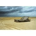 thumbnail image 2 of Bolokofsky, Ronald 32x23 White Modern Wood Framed Museum Art Print Titled - Beach Cots, 2 of 4