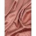 thumbnail image 2 of Minerva Stretch Woven Jacquard Satin Fabric Rose - per yard, 2 of 6