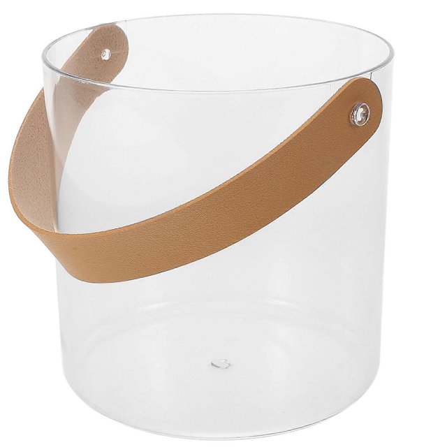 1pc Transparent Basket Fruit Arrangement Basket Portable Household Basket