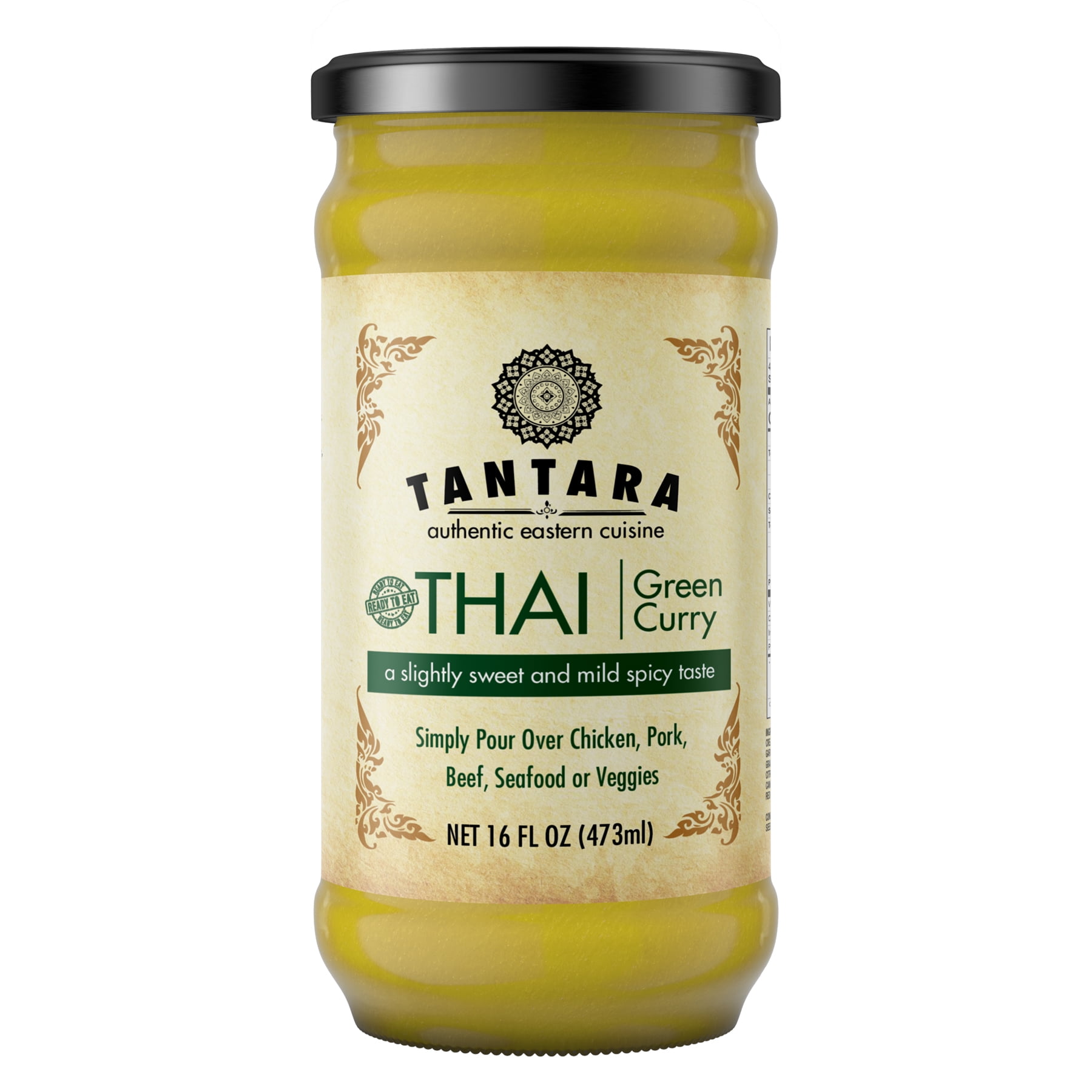 Tantara Thai Green Curry Sauce 16oz