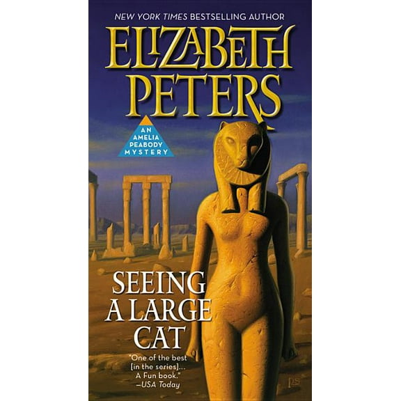 Seeing a Large Cat: 9 (Amelia Peabody) Paperback