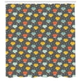 thumbnail image 3 of Ambesonne Frog Shower Curtain, Cartoon Colorful Frogs, 69"Wx70"L, Multicolor, 3 of 3