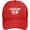 Red, variant on I Support Ice Hat I Stand with Ice Hat Trucker Mesh Cap for Men Women Black
