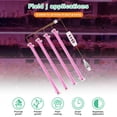 thumbnail image 3 of Tiras de luz USB de crecimiento LED ABS Phytolamp 5 modos de iluminación Linterna ajustable Luces de espectro completo para oficina Invernadero interior Cuatro cabezas Rosa Inevent HA011849-07B, 3 of 7