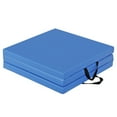 thumbnail image 6 of ZenSports 2" Tri-Fold 6' x 2' Blue Exercise Mat, 6 of 9