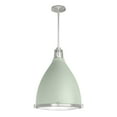 thumbnail image 2 of Hunter - Bluff View 3-light Soft Sage, Medium Size Pendant Light, Dimmable, Casual Style, Bell Shaped, for Bedrooms, Dining, Living Rooms - 19072, 2 of 8
