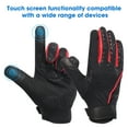 thumbnail image 3 of SAVIOR Touchscreen Cycling Full Finger Sports Workout Gloves For Running Outdoor Activities,Size S-XXL, 3 of 8