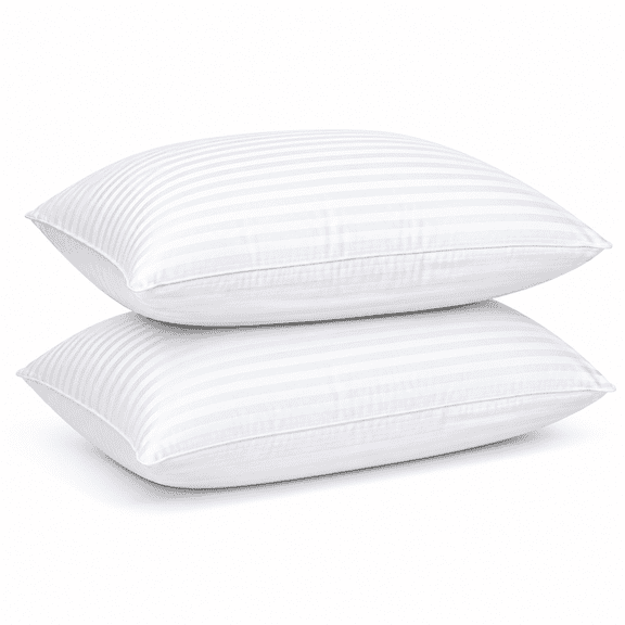 COOKEY Pillow for Bed Queen Size Set of 2 ,Down Alternative Pillows for Sleeping 20x30inch, Luxury Hotel Pillow for Back,Stomach or Side Sleeper