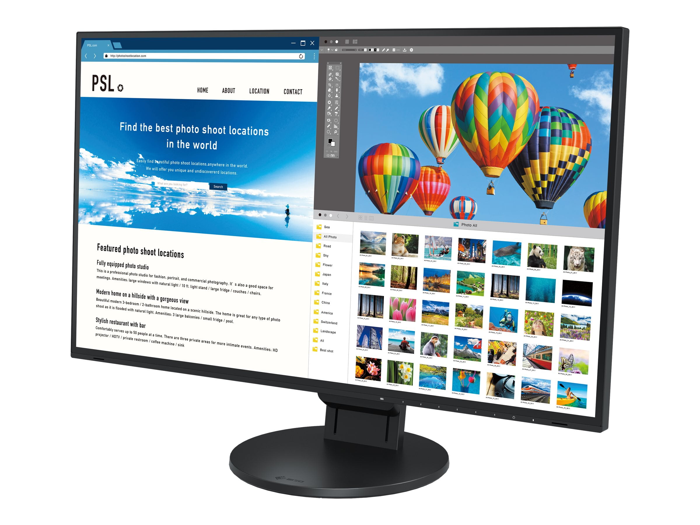 EIZO FlexScan EV2785 - With FlexStand - LED monitor - 27