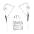 thumbnail image 3 of Almencla Attic Ladder Hinge Arms Easy to Install Portable Hex Head Bolts Ladder Accessory, 3 of 7