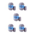 thumbnail image 2 of Matsuzay Cárdigan de hilo de tejer suave de 50g, hilo de ganchillo, hilos de tejer a mano, suéter, gorro, manta, suministros de tejido para No.13 5Conjunto, 2 of 6
