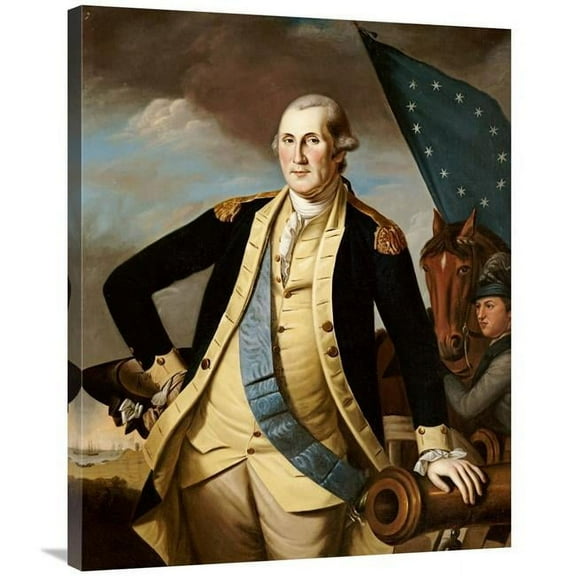 36 in. George Washington Art Print - Charles Willson Peale