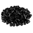 thumbnail image 4 of Cubierta de tapa de extremo de protectores de rosca Uxcell 0.43" Negro, 4 of 6