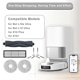 thumbnail image 3 of For L10s Ultra / L10s Pro / L10 Ultra for X10+ Vacuum Cleaner Parts HEPA Filter Roller Brush Mop Pads, 3 of 5