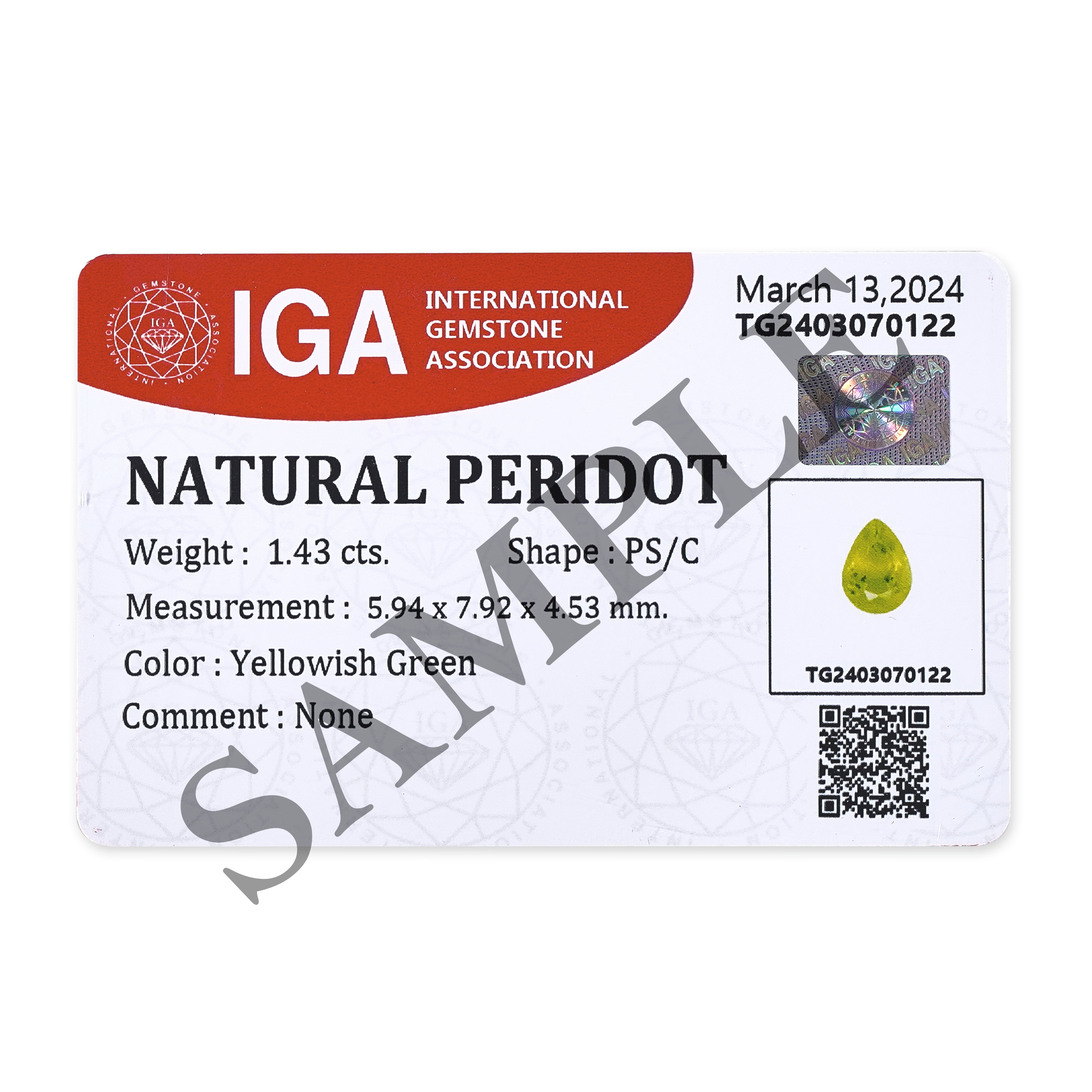 Certified Real 2.25 Carat Peridot Pear Shape Brilliant Cut 10x8 mm Loose Gemstone August Birthstone