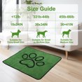thumbnail image 3 of Alfombrilla de césped única para perros, almohadillas lavables para orinar, almohadillas absorbentes reutilizables para entrenamiento de cachorros, para piso, sofá, cama y jaula, verde 36"x41", 3 of 7