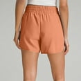 thumbnail image 4 of Iaqnaocc Shorts for Women Elastic High Waist 2026 Summer Workout Shorts Athletic Tennis Gym Breathable Women Shorts Orange XXL, 4 of 6