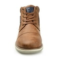 thumbnail image 3 of Vance Mens Jones Tru Comfort Foam Lace-up Cap Toe Ankle Boot, 3 of 9
