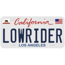 Lowrider Los Angeles CA Novelty Car Auto License Plate