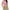 Pink, variant on GigrtiJin Women's Short-Sleeved Shirts Casual Solid Color Crew-Neck Pullover Tops Fashion Comfy Slim Summer Blouse