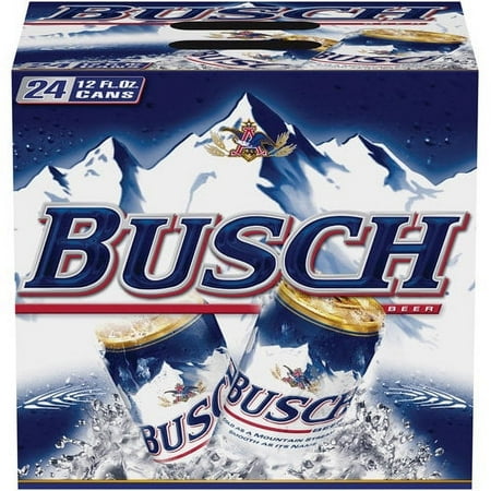Busch Twin Stack Beer, 24pk