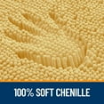 thumbnail image 3 of Bathroom Rugs 70x24, Extra Soft Absorbent Chenille Bath Rugs, Rubber Backing Quick Dry, Machine Washable Bath Mats for Bathroom Floor, Tub and Shower, Home Decor Accessories, Airy Blue, 3 of 7
