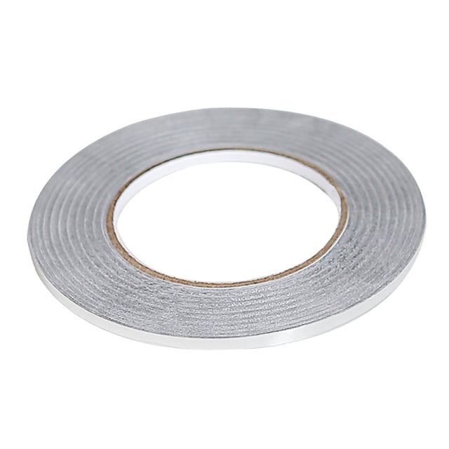 Billuyoard Cinta para azulejos de 50m, autoadhesiva, impermeable, para Hotel, sala de estar, dormitorio, cocina, suelo, grietas, línea de Decoración del hogar Plata, espesar 0.5 cm