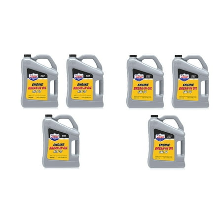 Lucas Oil 10631 SAE 30 High Zinc Engine Break-In Oils - 5 Quarts - 6 PACK