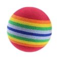 thumbnail image 1 of 8pcs 42mm Rainbow EVA Ball Practice Indoor Training Aid Training Ball (Colorful), 1 of 8