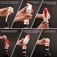 thumbnail image 2 of Aireador de vino eléctrico Rouge, vertedor de vino, decantador de vino recargable 3 en 1, dispensador, envasador, forma de pingüino, regalos para amantes del vino, 2 of 5