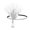 White, variant on 1920s Inspired Rhinestone Leaf Hairband for Wedding Parties, & Formal Occasions