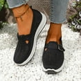 thumbnail image 7 of Leozcaa Women's Mesh Flats Shoes Breathable Slip on Shoes Casual Buckle Flats Comfortable Walking Shoes, 7 of 7