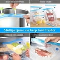 thumbnail image 5 of Vacuum Food Storage Bags | Reusable Vacuum Sealer Bags PA+PE | BPA-Free Double Zipper Air-Tight | Includes 40 Clear Bags | Multiple Sizes | Keeps Food Fresh Longer, 5 of 11