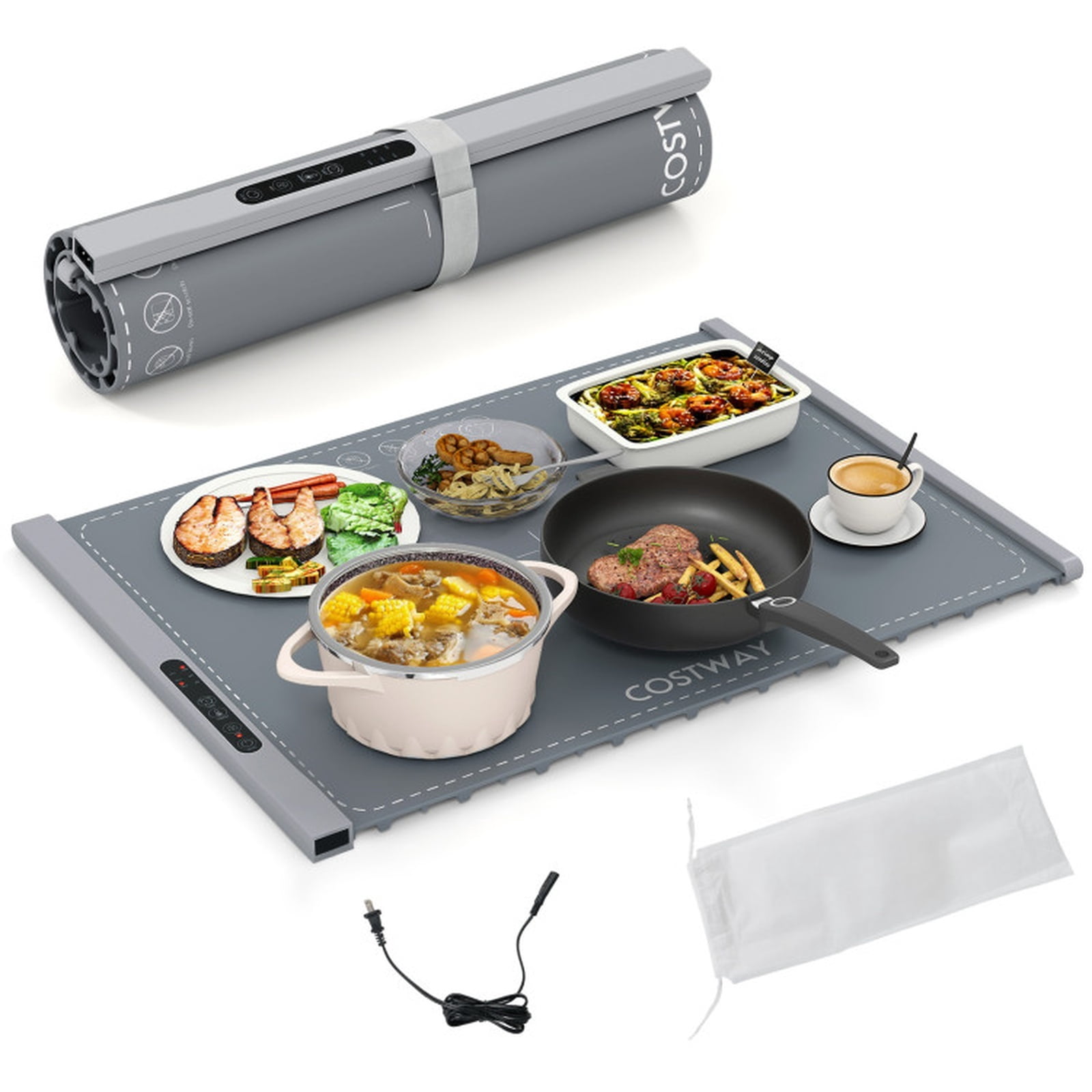 Chefman Family Size Adjustable Temperature Hot Pan, Electric