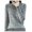 Grey, variant on Women Sweaters, High Collar Sweaters for Women, Soft Pile Slim Fit, Solid Color Autumn Winter Top
