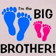 thumbnail image 3 of CafePress - Big Brother Baby Footprints Toddler T Shirt - Cute Toddler T-Shirt, 100% Cotton, 3 of 4