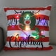 thumbnail image 4 of 45cm LED Christmas Cushion Cover Glowing Pillowcase with Lights 2023 Christmas Decorations for Home Navidad New Year Xmas Decor, 4 of 5