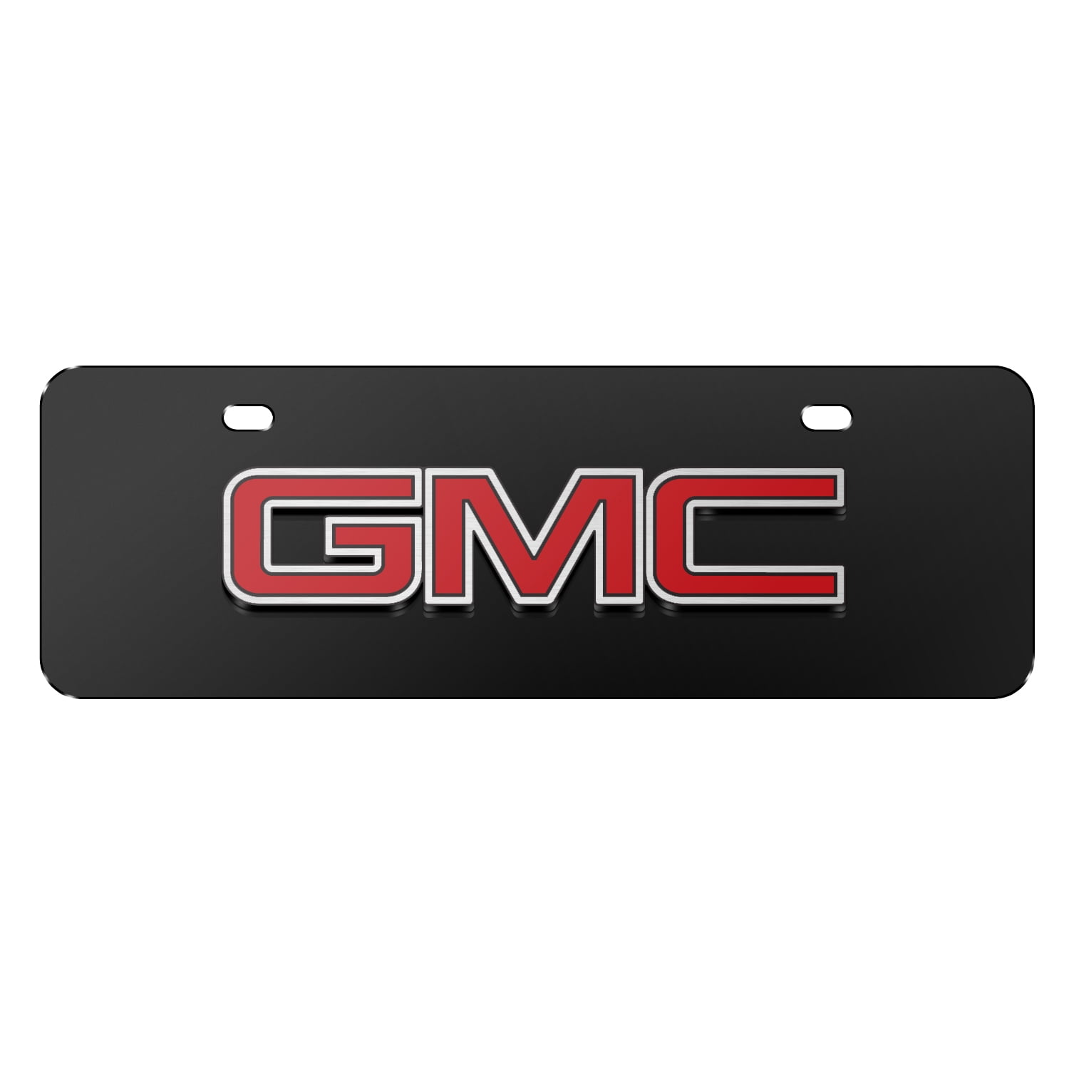IPick Image Nissan 370Z 3D Logo License Plate - Black Stainless Steel, 12"x6" Standard Size